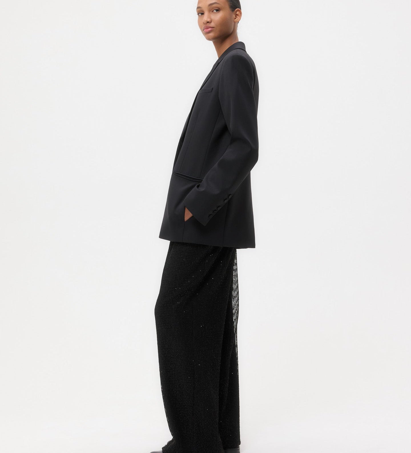 TWP - Sweet Pea Blazer with Tux in Tux Wool Suiting