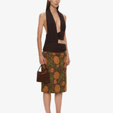 Christopher Esber - Upholstered Brocade Skirt