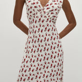 Faithfull - Josephine Maxi Dress Hazy Rose Deep Red - Final Sale