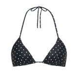 Faithfull - Sete Bikini Top Lola Polka Dot Black Cream