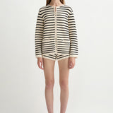 Posse - HENRY CARDIGAN - CREAM & BLACK