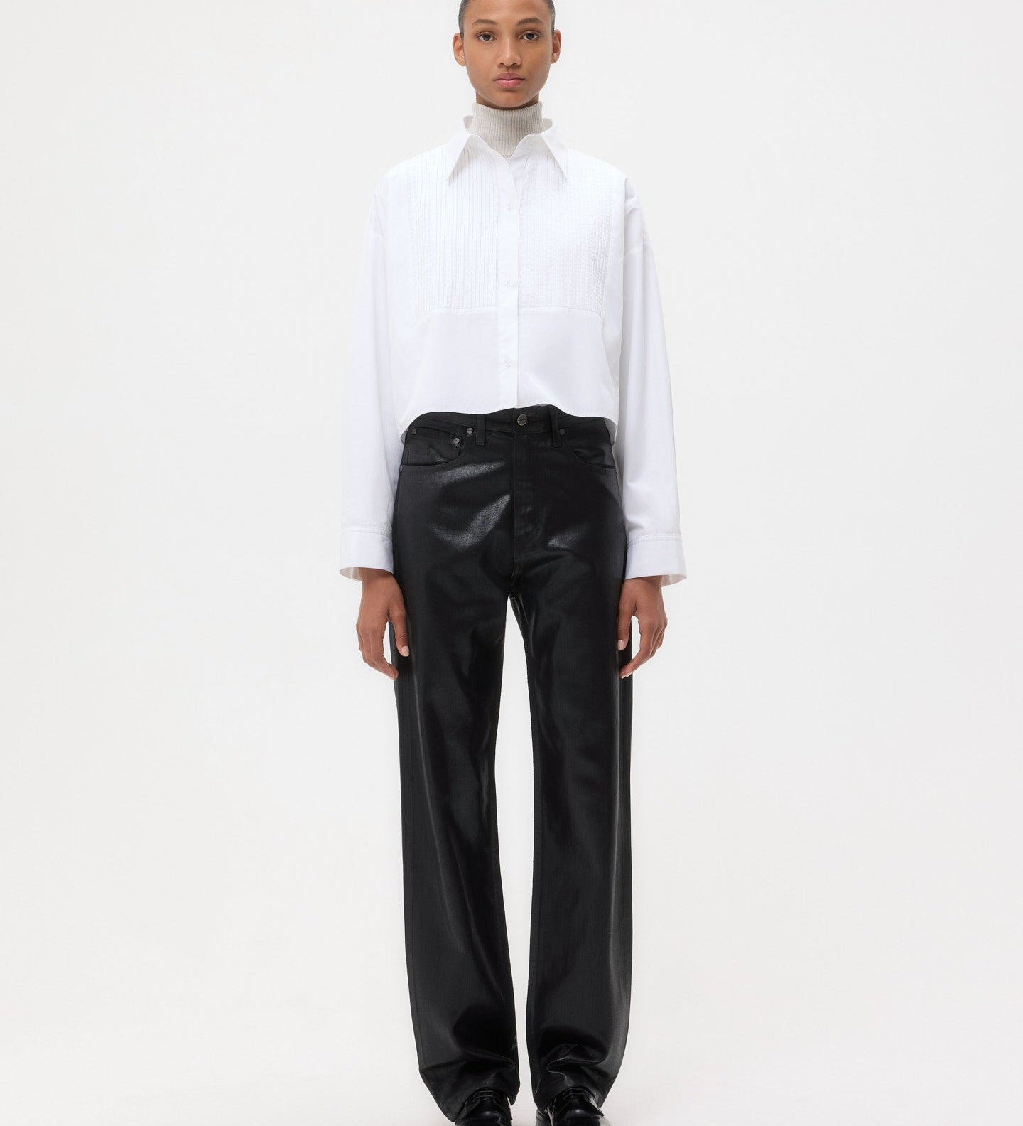 TWP - Kent St. Jean in Coated Denim