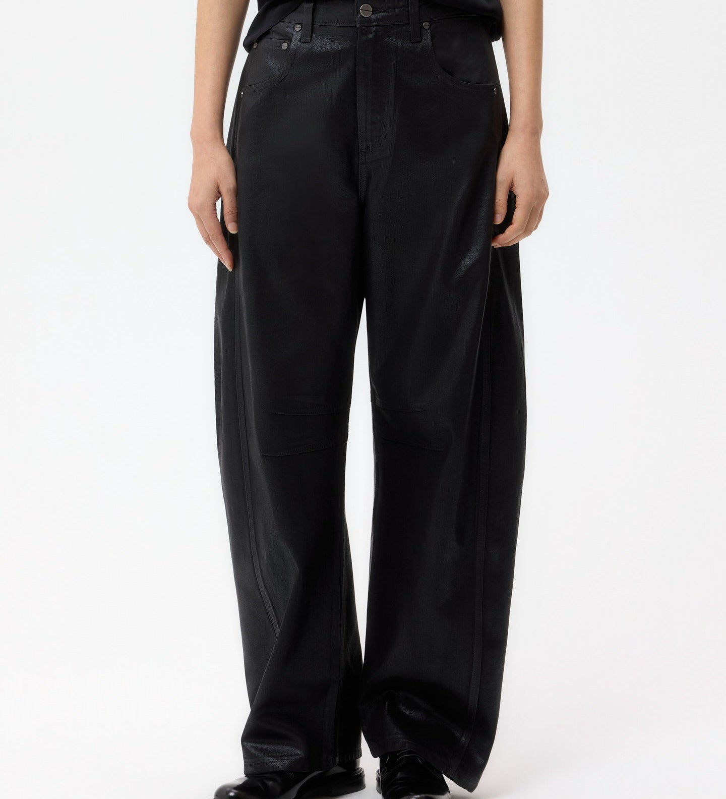 TWP - Beryl Pant in Coated Denim