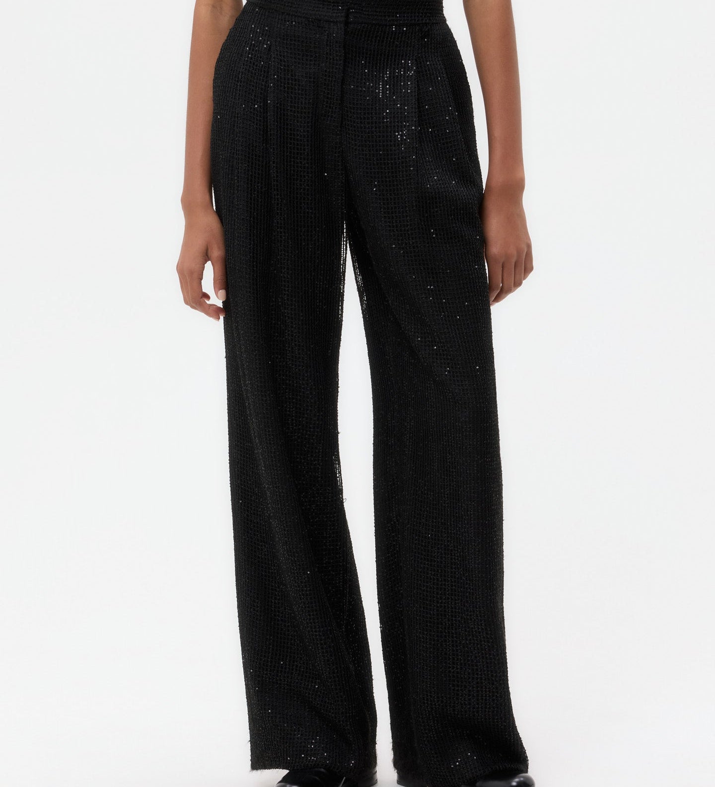 TWP - Sulli Pant in Mini Sequin Netting
