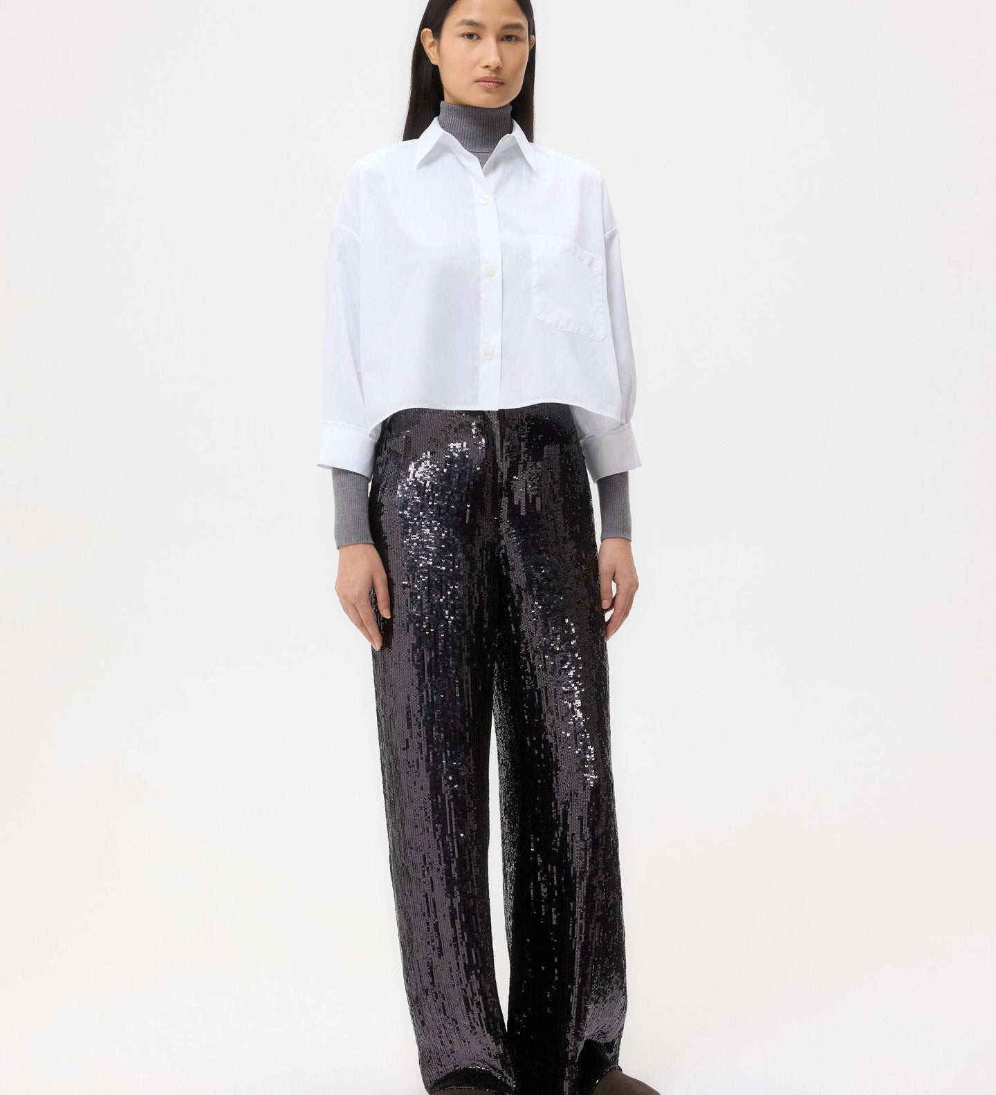 TWP - Adieu For Now Pant in Fishscale Sequins