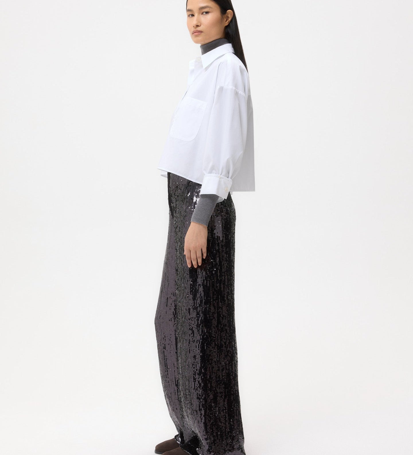 TWP - Adieu For Now Pant in Fishscale Sequins
