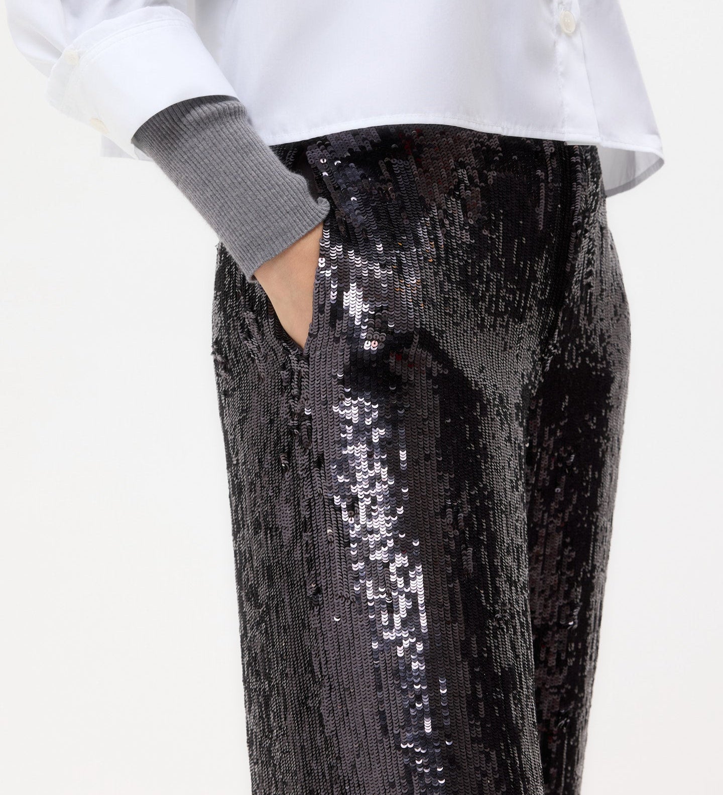 TWP - Adieu For Now Pant in Fishscale Sequins