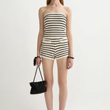 Posse - HENRY TOP - CREAM & BLACK