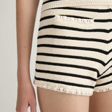 Posse - HENRY SHORT - CREAM & BLACK
