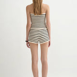 Posse - HENRY TOP - CREAM & BLACK