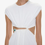 Christopher Esber - Droplet Crystal Clasp Tank Dress