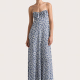 Faithfull - Anessa Maxi Dress Leilani Mid Blue - Final Sale