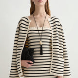 Posse - HENRY DRESS - CREAM & BLACK