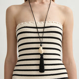 Posse - HENRY DRESS - CREAM & BLACK