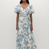 Faithfull - Leiria Midi Dress Oline Floral