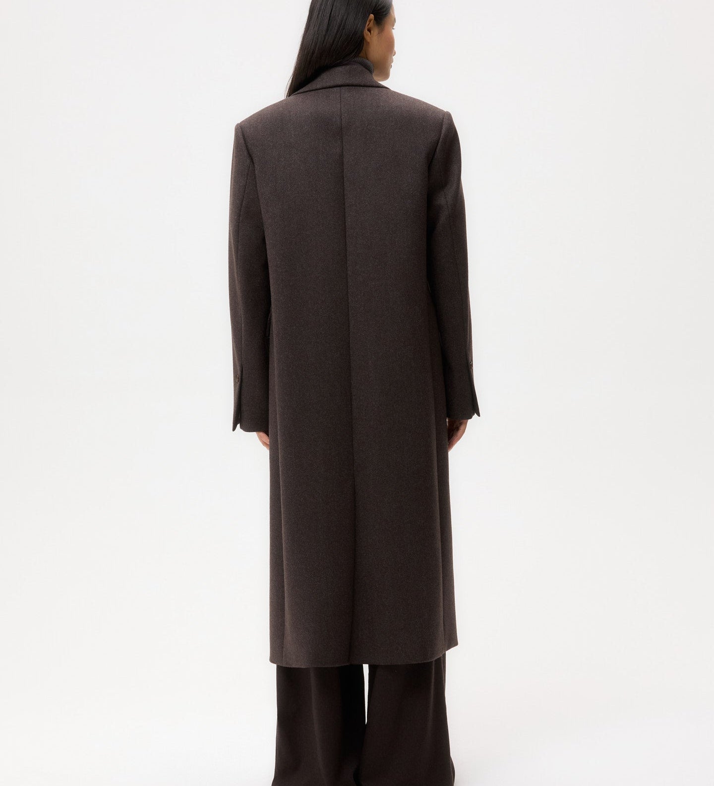 TWP - Mattie Coat in Melange Twill Coating