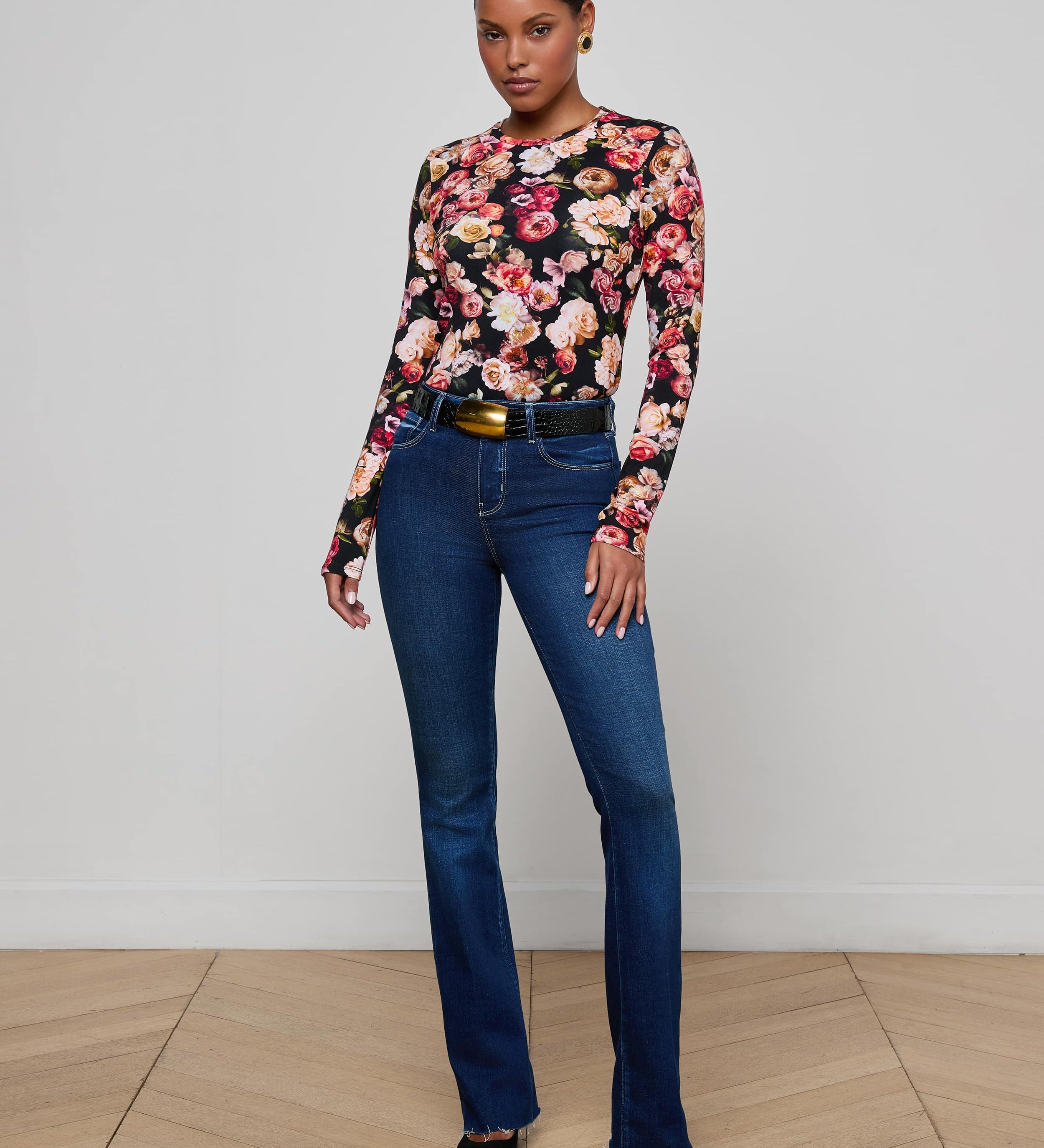 L'AGENCE - Tess Long - Sleeve Tee