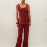 Faithfull - Varina Top Porto Red
