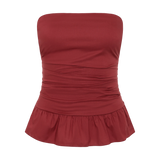 Faithfull - Simone Top Porto Red