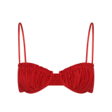Faithfull - Esterel Bikini Top Scarlet