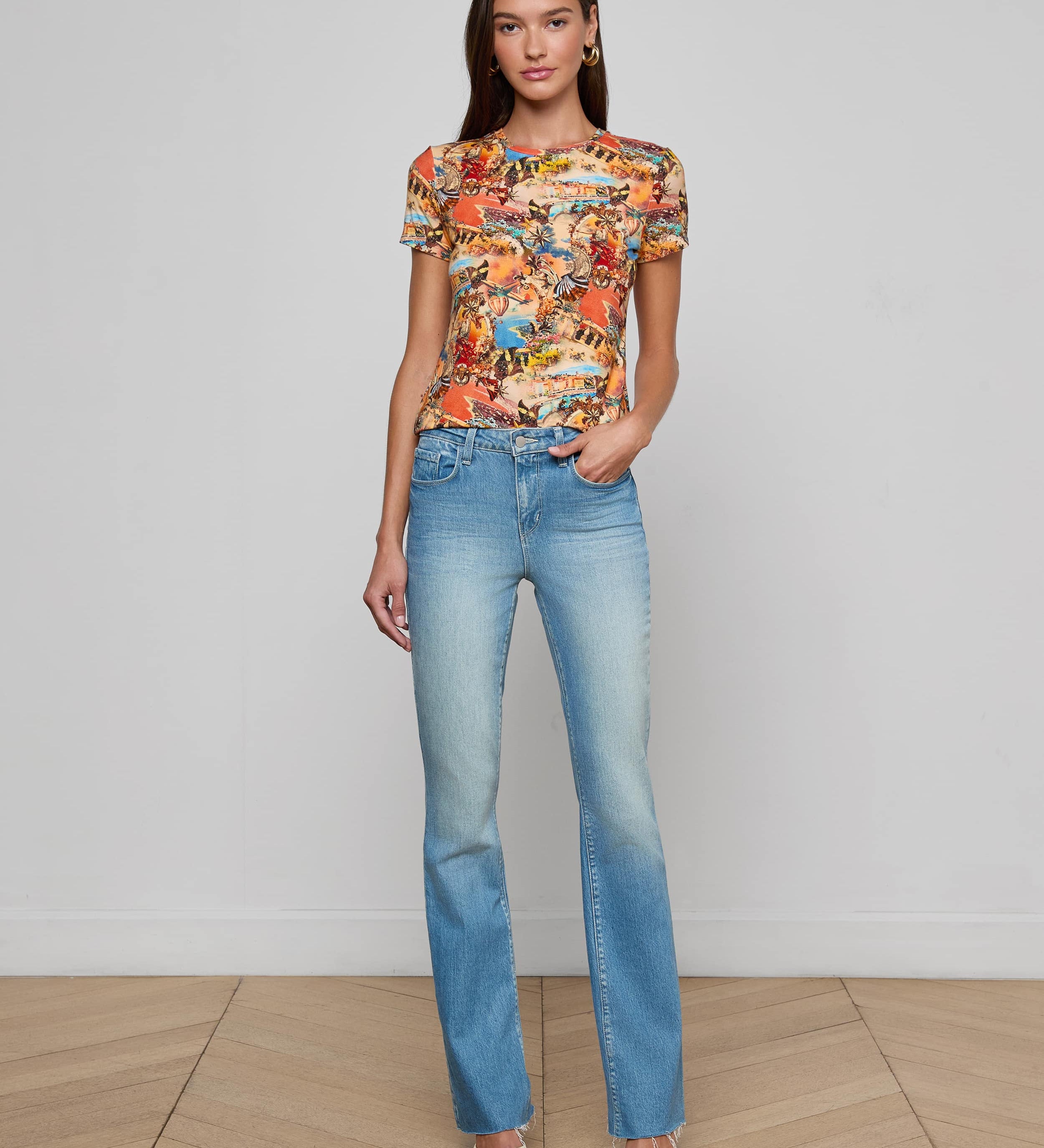 L'AGENCE - Ressi Fitted Tee