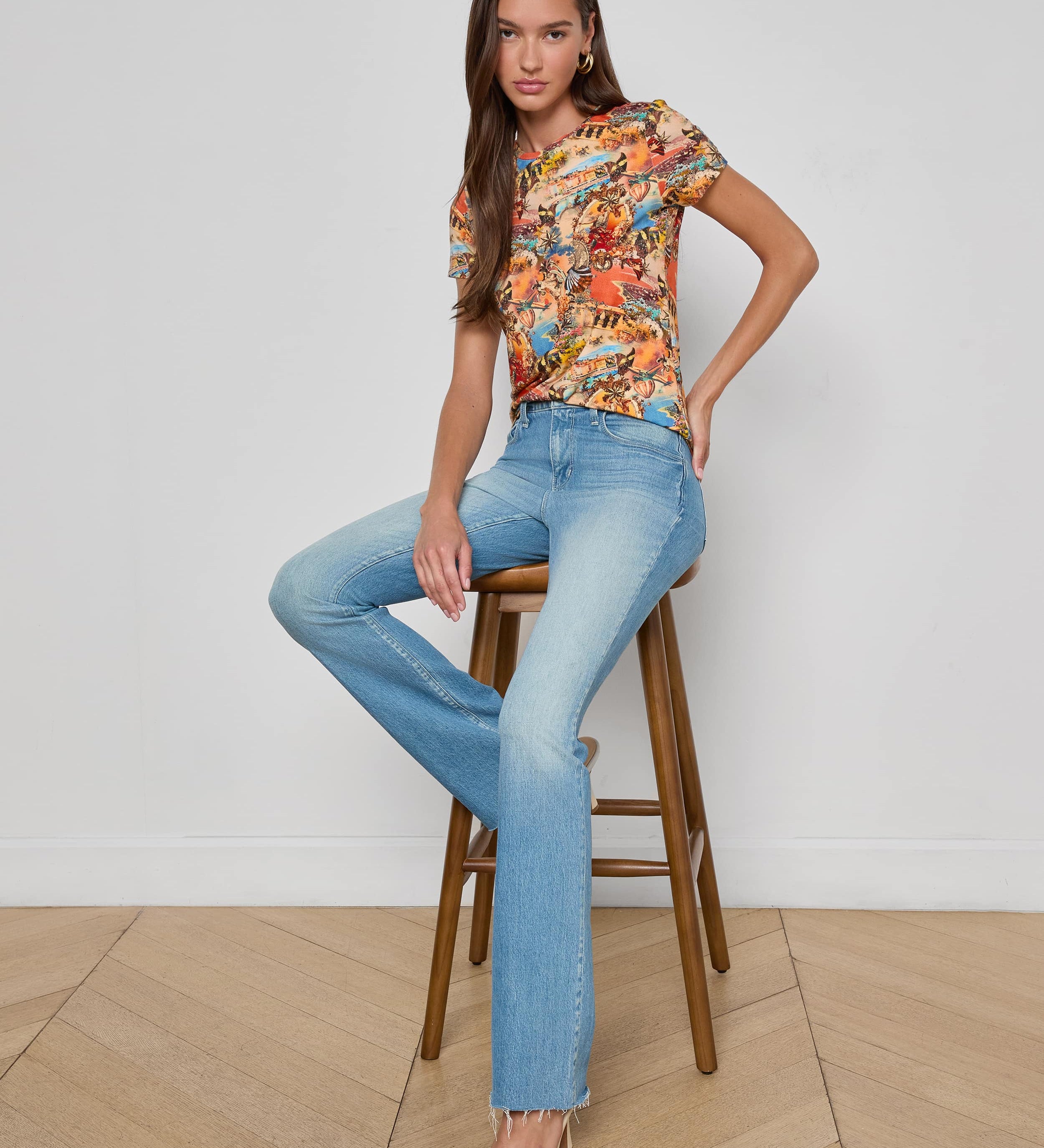 L'AGENCE - Ressi Fitted Tee