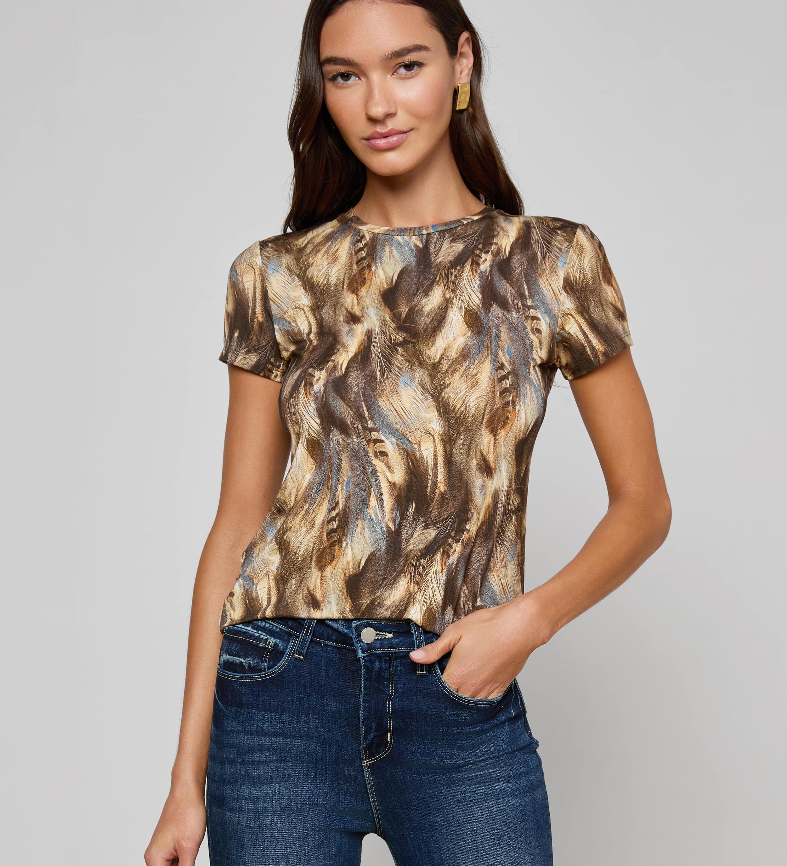 L'AGENCE - Ressi Fitted Tee