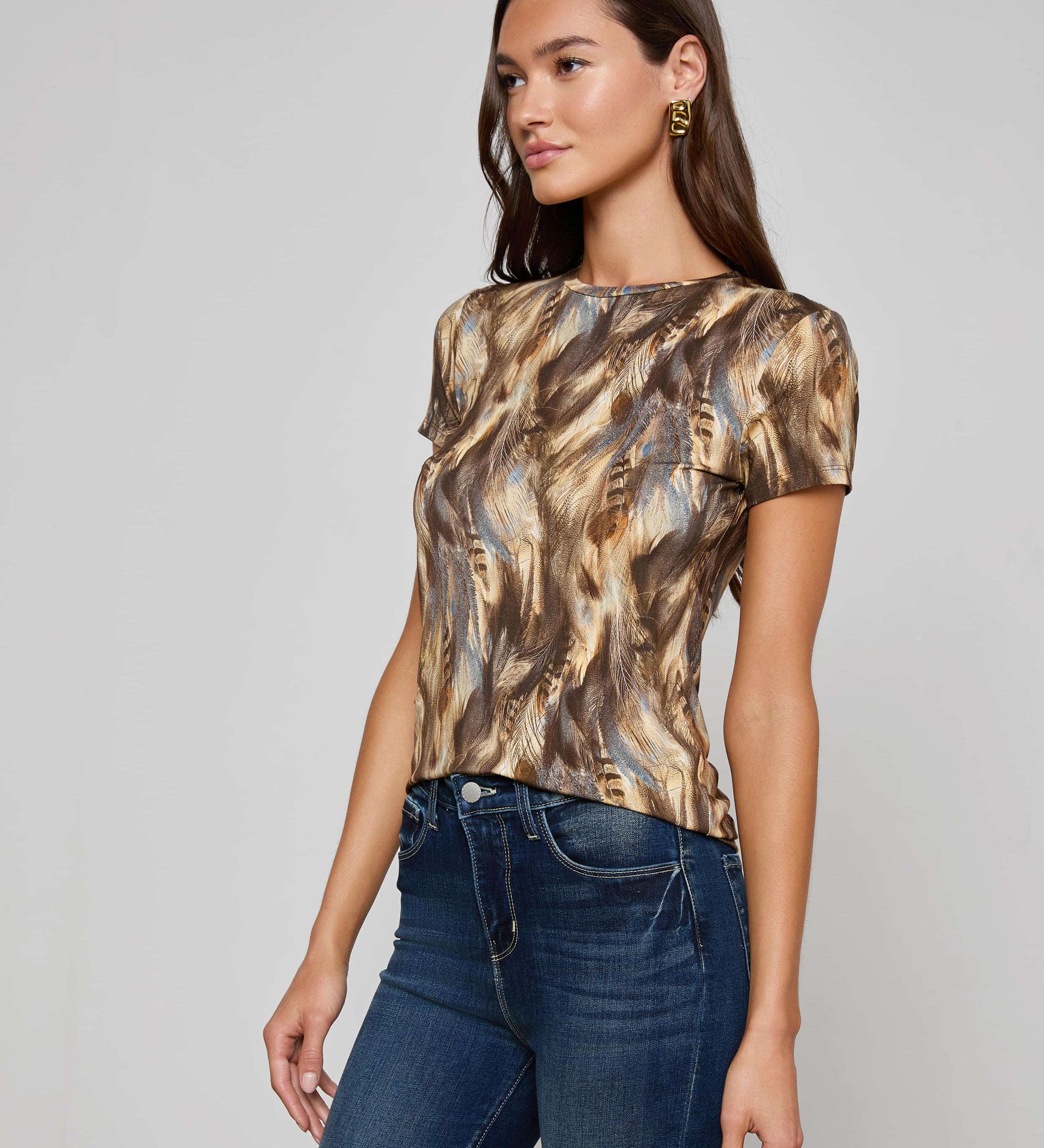 L'AGENCE - Ressi Fitted Tee