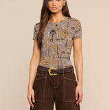 L'AGENCE - Ressi Fitted Tee