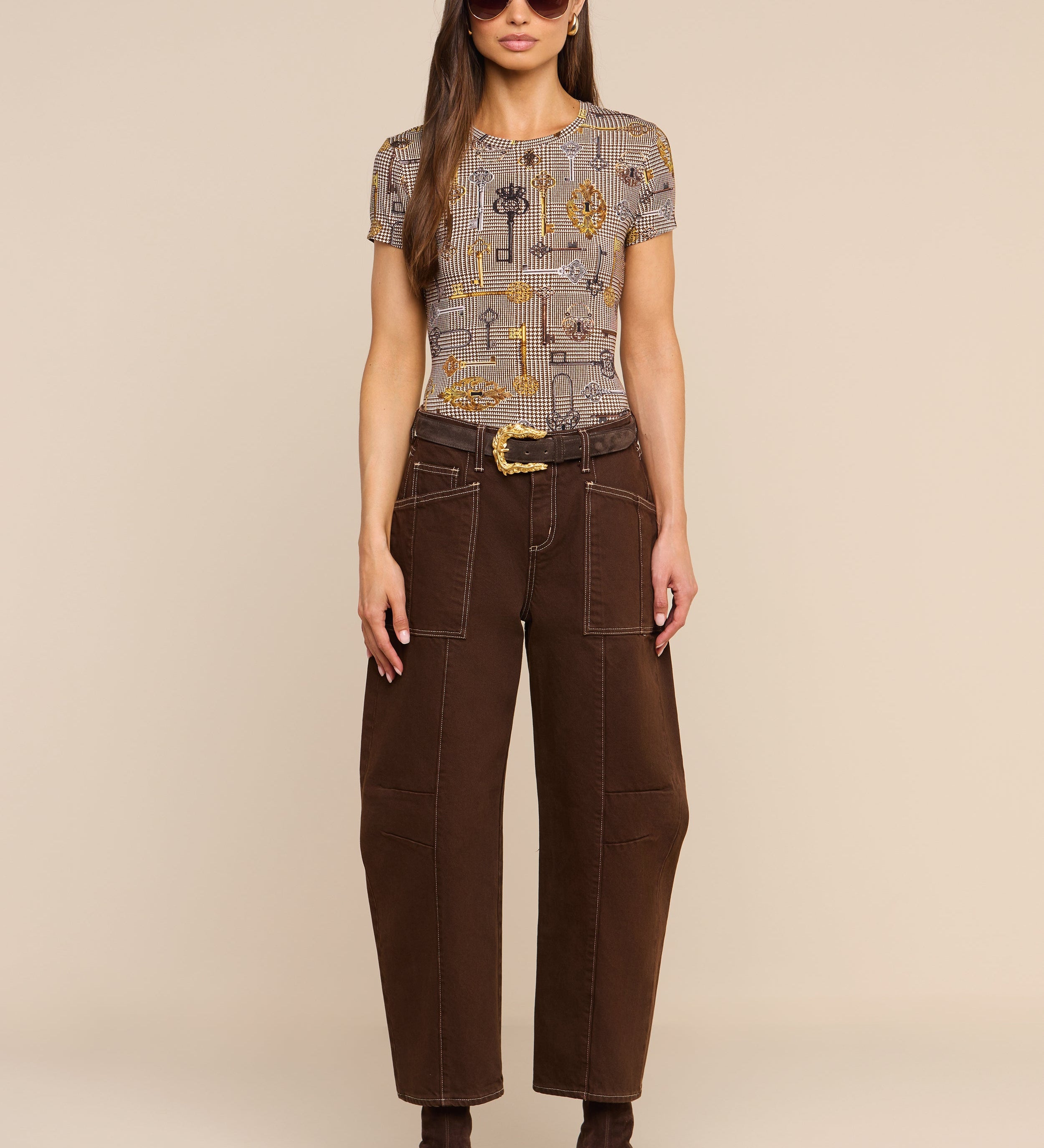 L'AGENCE - Ressi Fitted Tee
