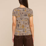 L'AGENCE - Ressi Fitted Tee