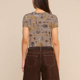 L'AGENCE - Ressi Fitted Tee