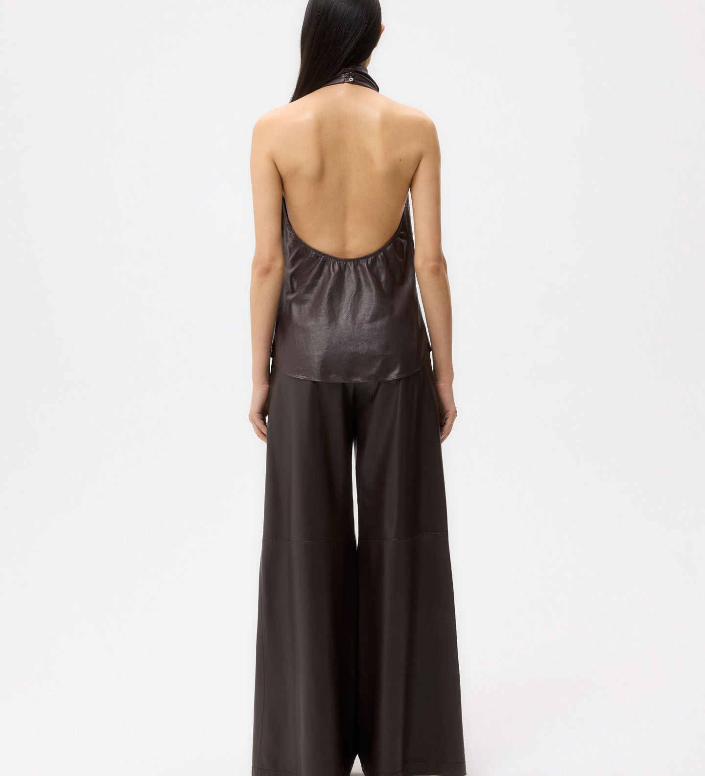 TWP - Friday Night Top in Paper Leather