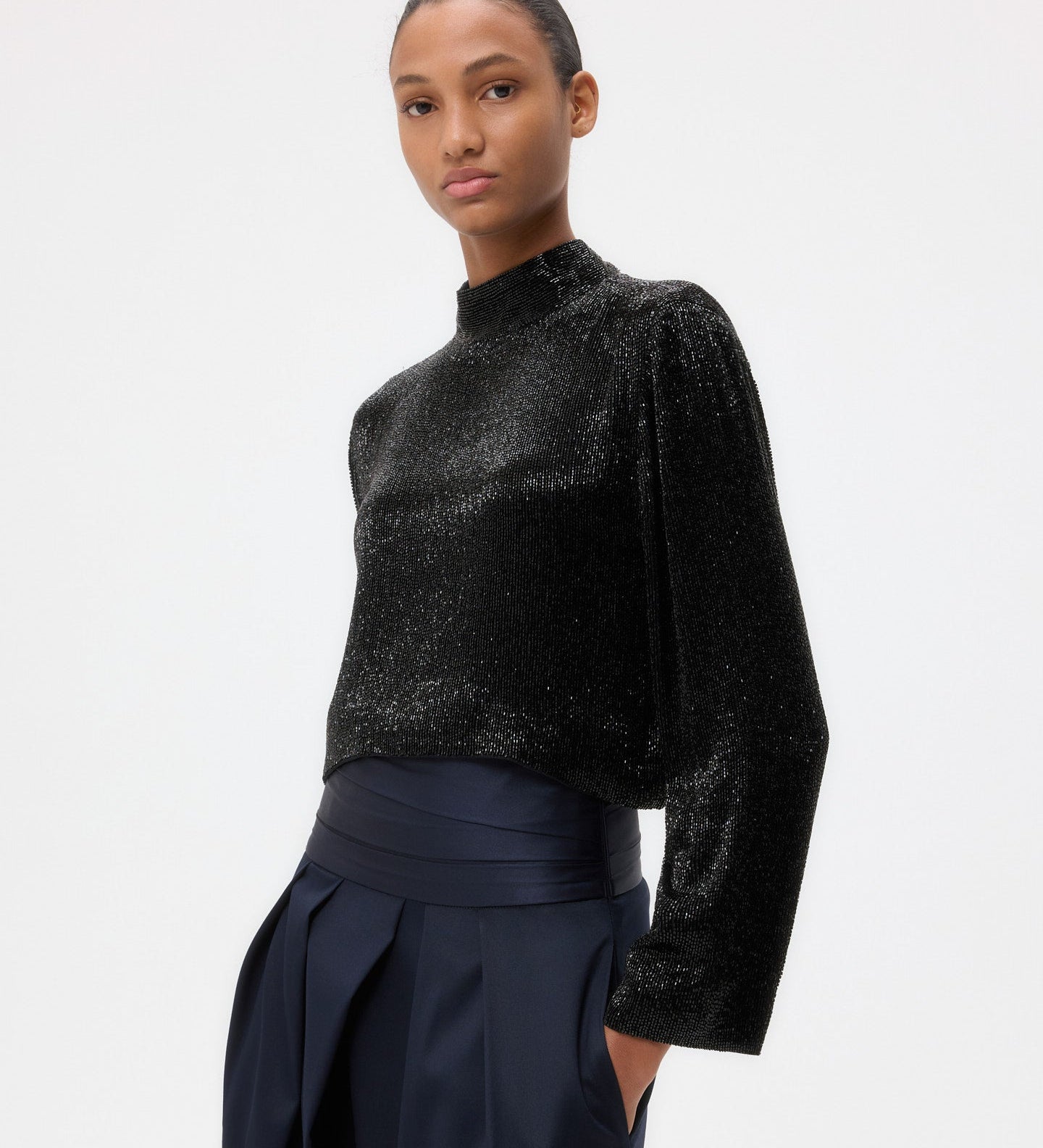 TWP - Reversible Topper in Crystals