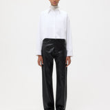 TWP - Soon To Be Ex Shirt With Bib in Super Compact Poplin