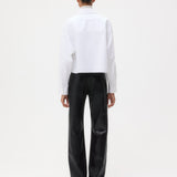 TWP - Soon To Be Ex Shirt With Bib in Super Compact Poplin