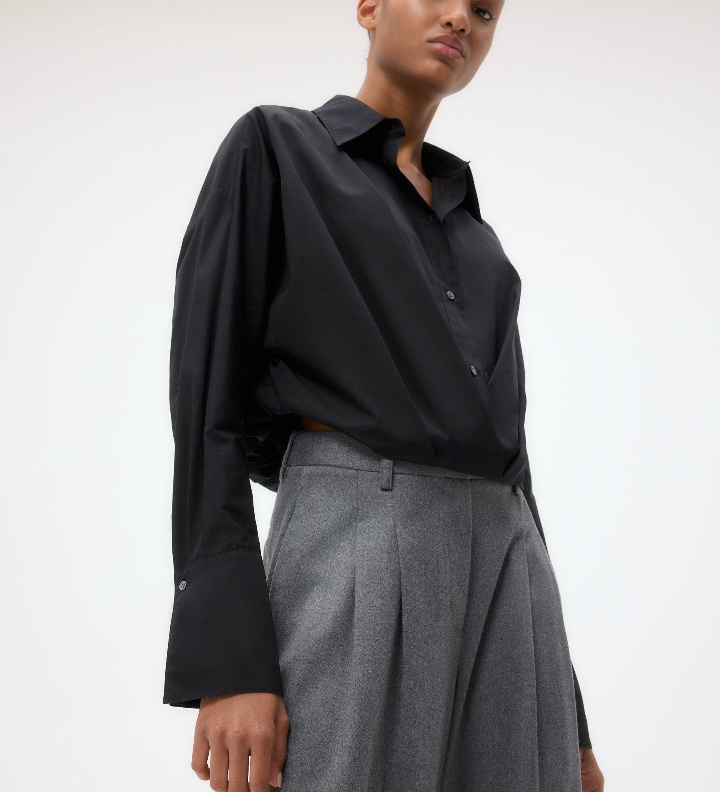 TWP - Taken Top in Super Compact Poplin