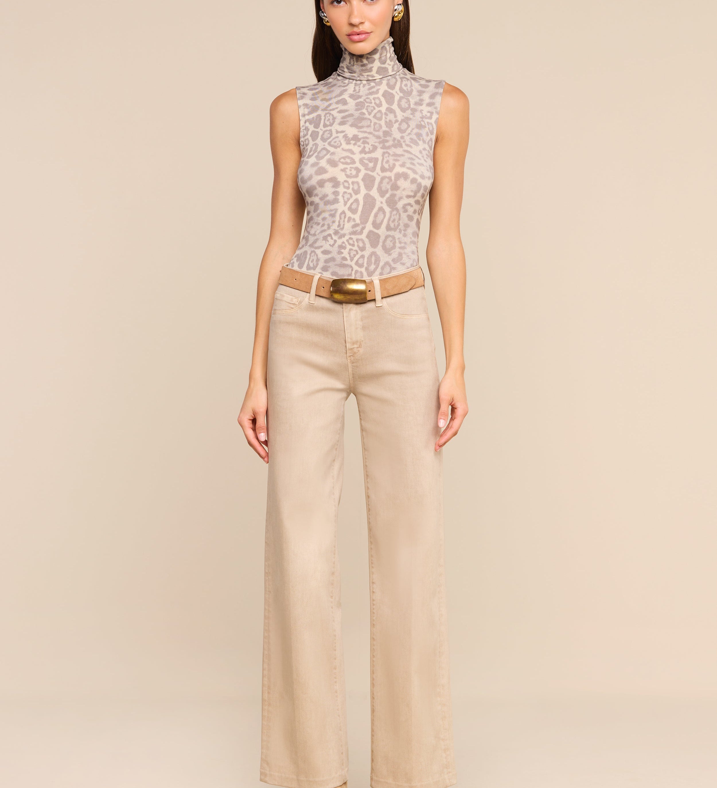 L'AGENCE - Ceci Sleeveless Turtleneck
