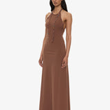 Christopher Esber - Beach Quartz Halter Lycra Dress