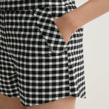Posse - CHIARA SHORT - BLACK/WHITE