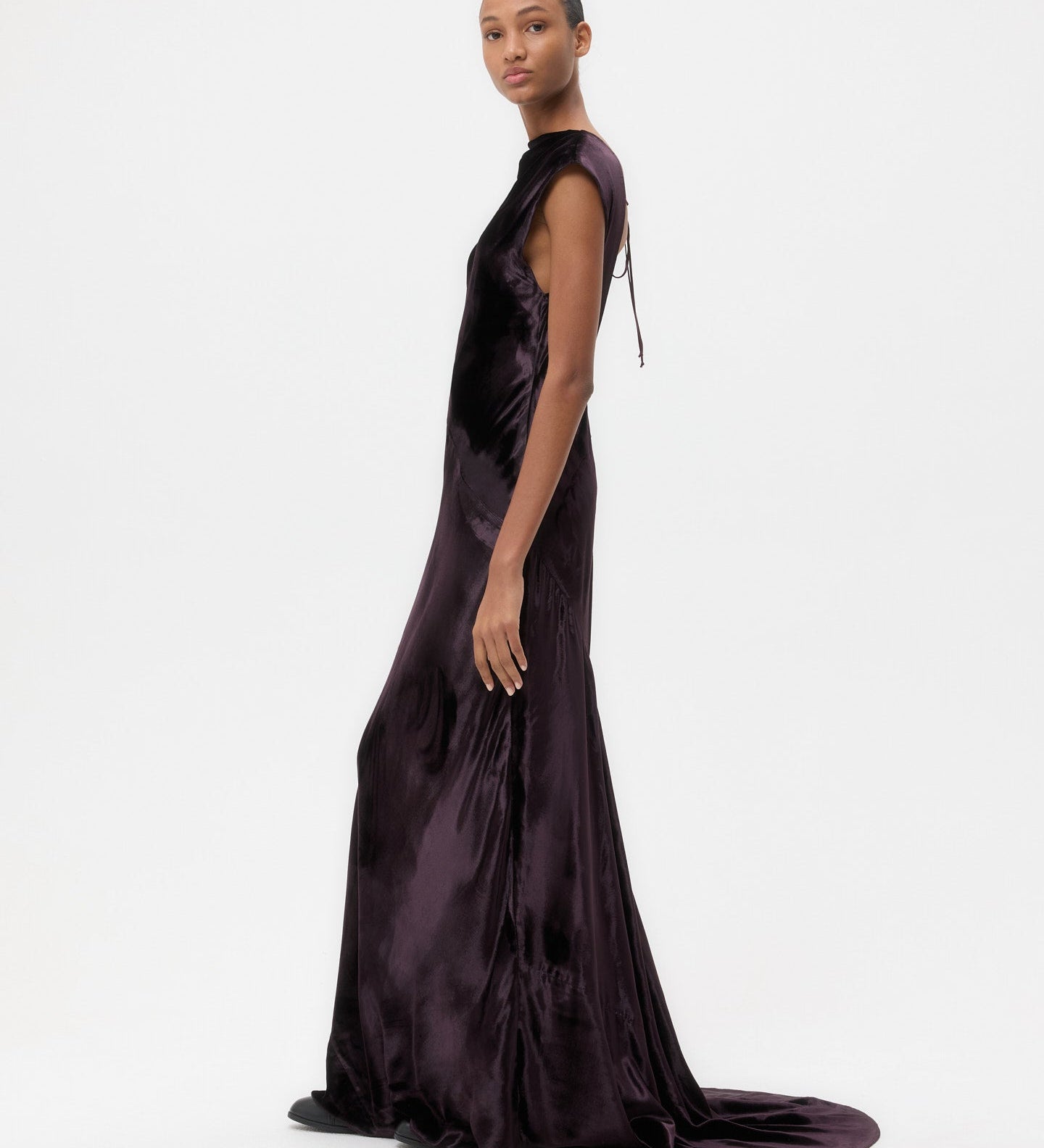 TWP - Back To You Dress in Stretch Light Velvet
