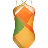Faithfull - Vida One Piece Costa Smeralda Print - Final Sale