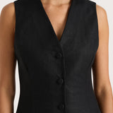 Faithfull - Eloise Mini Dress Black - Final Sale