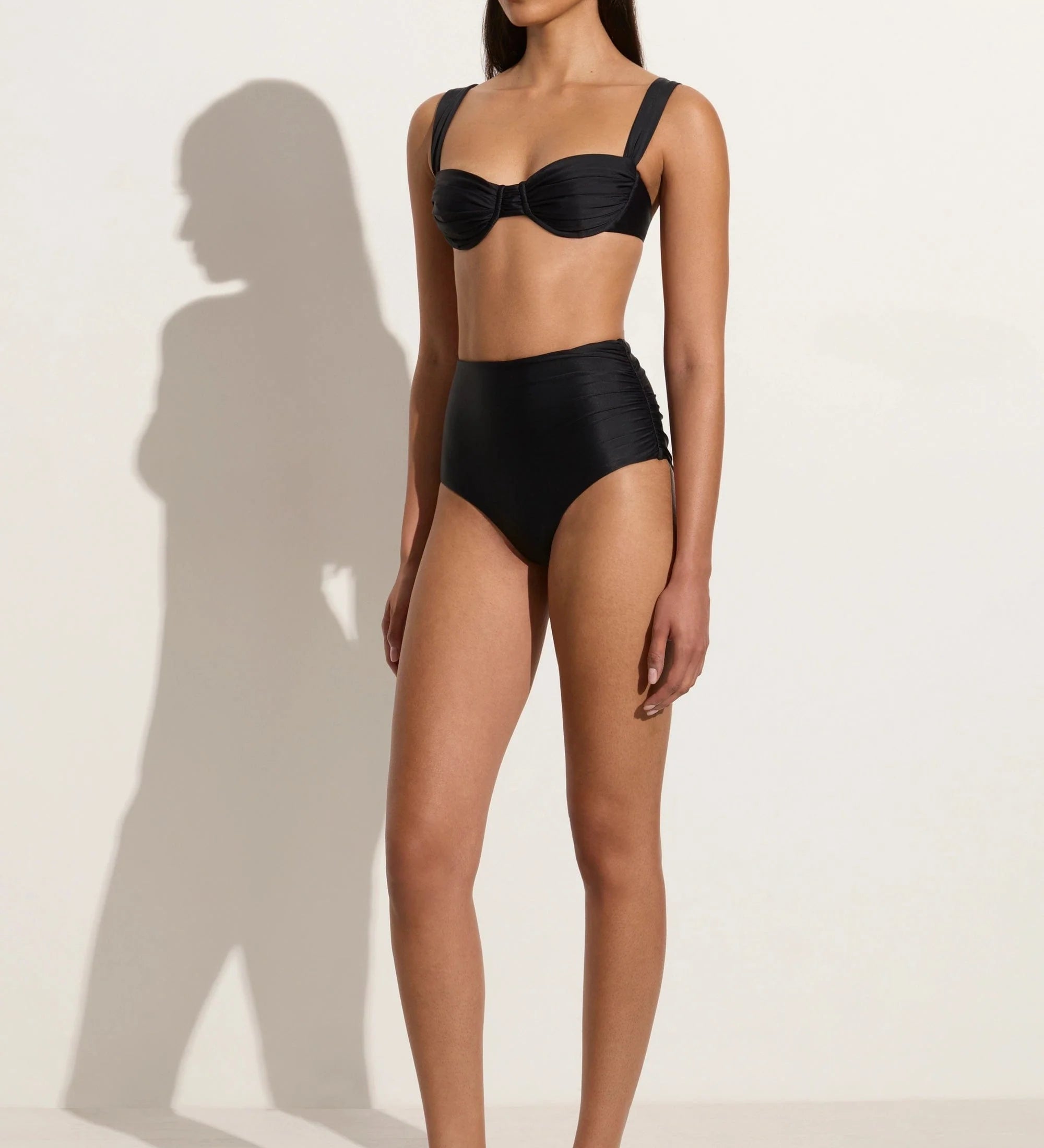 Faithfull - Bianca Bikini Bottoms Black - Final Sale