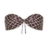 Faithfull - Bandol Bikini Top Espresso Geo - Final Sale