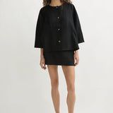 Posse - OLIVIA BLOUSE - BLACK