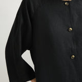 Posse - OLIVIA BLOUSE - BLACK