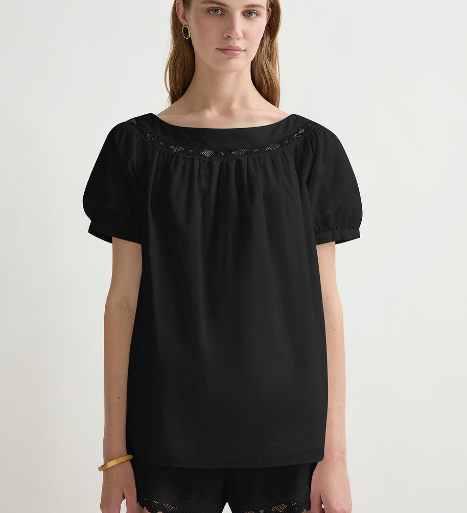 Posse - MARILYN BLOUSE - BLACK
