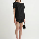 Posse - MARILYN BLOUSE - BLACK