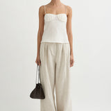 Posse - WYATT TROUSER - NATURAL